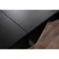   Salvadore Ceramic Bővíthető Üveg-Kerámia Étkezőasztal Fekete Sahara Noir