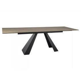   Salvadore Ceramic Bővíthető Üvegkerámia Étkezőasztal Matt Homok