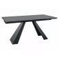   Salvadore Pietra Di Savoia Bővíthető Kerámia Étkezőasztal Matt Szürke