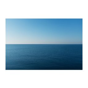 Tengeri Kilátás Edzett Üveg Falikép 120x80 cm Kék