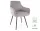 Servio Brego Forgó Étkezőszék Szürke Szövet Kárpittal