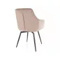 Servio Velvet Forgó Bársony Étkezőszék Sötét Bézs