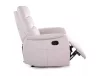 Solon M Brego Masszázs Relax Fotel Világos Bézs