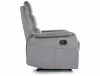 Solon M Velvet Masszázsfunkciós Kinyitható Fotel Szürke Bársony