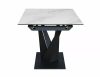Sorento Nature Cloud Bővíthető Kerámia Étkezőasztal Fehér-Fekete