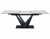 Sorento Nature Cloud Bővíthető Kerámia Étkezőasztal Fehér-Fekete