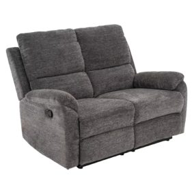   Spencer 2 Kétszemélyes Kinyitható Kanapé Raven Szövet Szürke