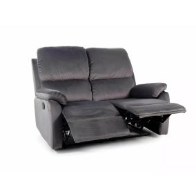   Spencer Velvet Kétszemélyes Kinyitható Bársony Kanapé Szürke