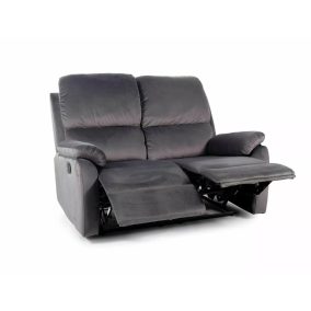   Spencer Velvet Kétszemélyes Kinyitható Bársony Kanapé Szürke