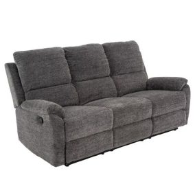 Spencer 3 Kihúzható Kanapé Raven Szövet Szürke