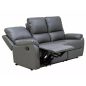   Spencer Buffalo 3 Személyes Dönthető Műbőr Kanapé Szürke