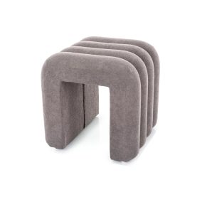 Tica Modern Szürke Szövet Ülőke