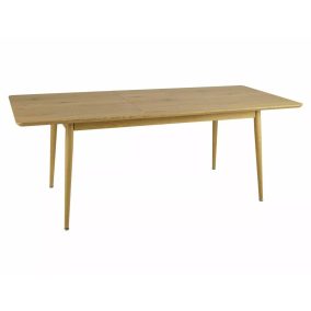 Timber Bővíthető Tölgy Étkezőasztal MDF Fém Vázzal