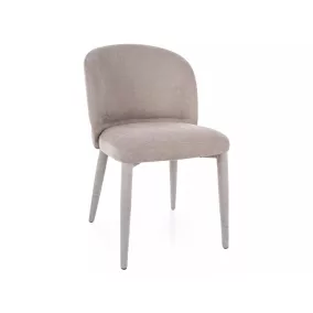 Tino Wind Étkezőszék Bézs Szövet Kárpitozással