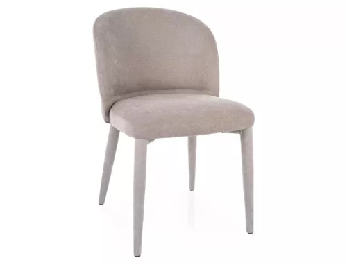 Tino Wind Étkezőszék Bézs Szövet Kárpitozással
