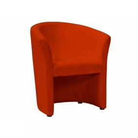 TM-1 Műbőr Fotel Piros Kényelmes