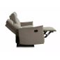   Travis Luxus Kinyitható Bársony Kanapé Bézs Relax Funkcióval