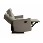   Travis Luxus Kinyitható Bársony Kanapé Bézs Relax Funkcióval