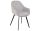 Vinto Brego Szürke Étkezőszék Fekete Fém Vázzal