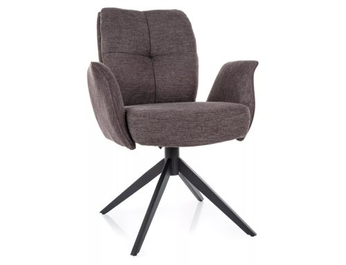 Wing Brego Forgó Étkezőszék Cappuccino Szövettel