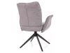 Wing Brego Forgó Étkezőszék Szürke Szövet Kárpittal