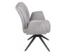 Wing Brego Forgó Étkezőszék Szürke Szövet Kárpittal