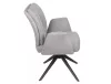Wing Brego Forgó Étkezőszék Szürke Szövet Kárpittal