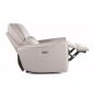   Zefir Elektromos Műbőr Relax Fotel Bézs USB-csatlakozóval